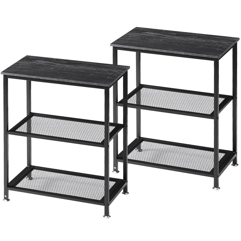 Kempst Nightstand, Charcoal Gray
