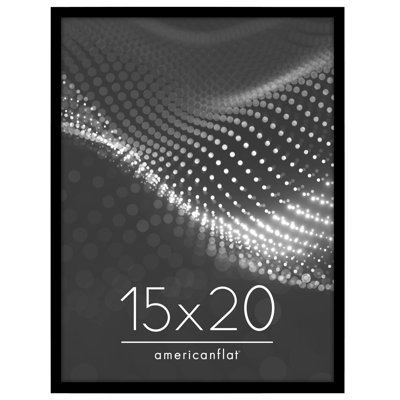 Americanflat Picture Frame - Thin Border Poster Frame with Plexiglass for Wall Display