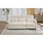 Canapé innovant 2 en 1 avec canapé-lit, fauteuil inclinable réversible et dossier réglable pour des espaces de vie multifonctionnels-621181496