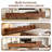 Ulita  87"-106" Retracted Extendable TV Stand, Mid Century Modern Media Console Cabinet with Drawers Cabinets & Shelves