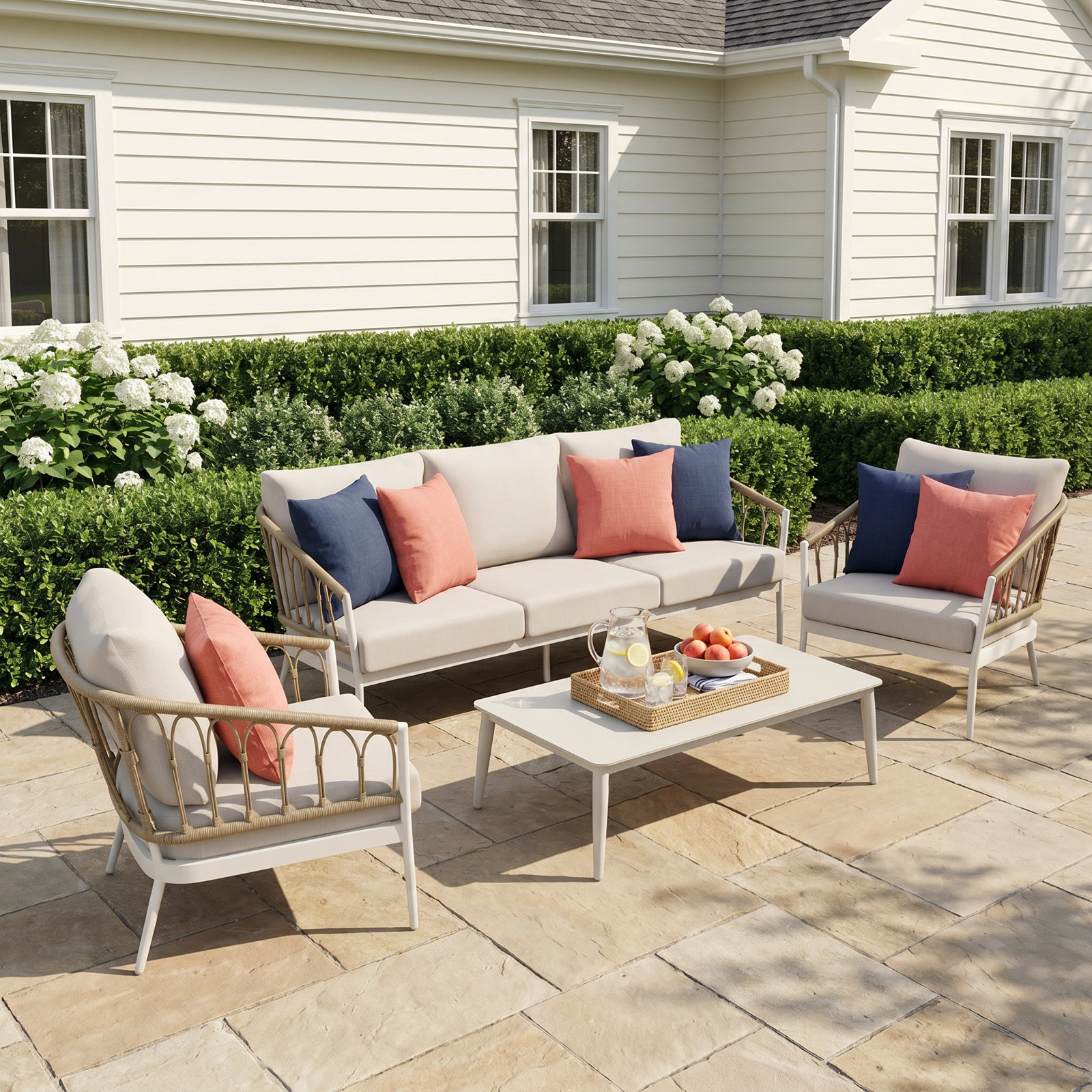 Silvie 5-Person Patio Seating Group