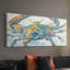Rainbow Crab II - Toile tendue avec châssis - Prêt à accrocher-107359425
