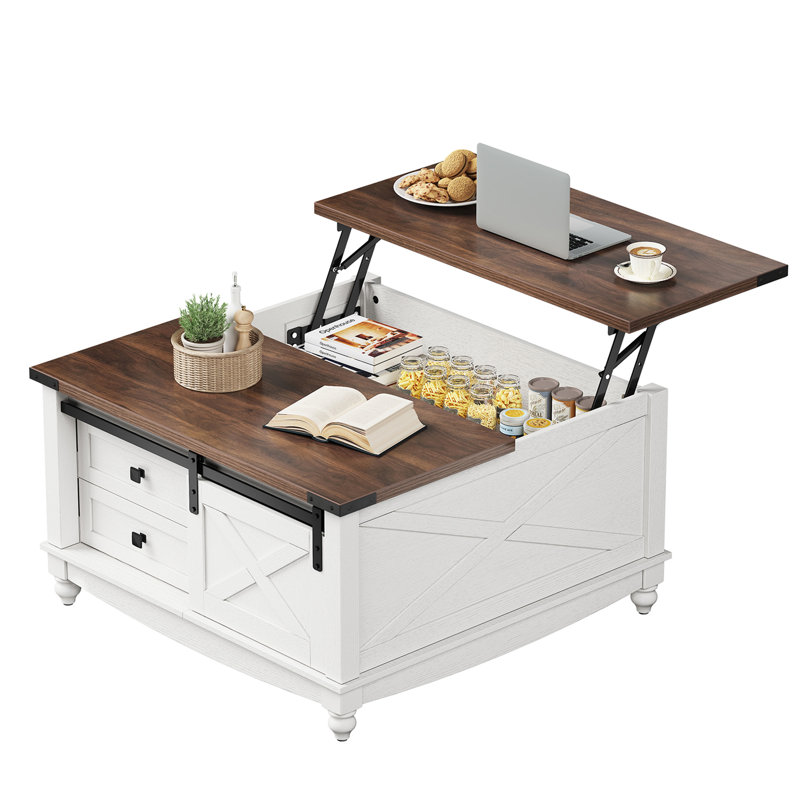 Table basse, Blanc