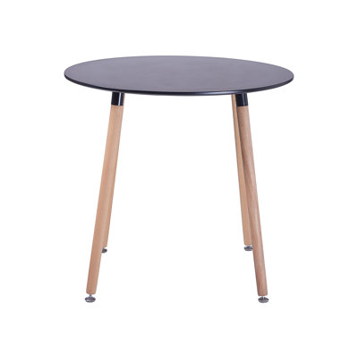 Bowdoin Round Solid Wood Dining Table