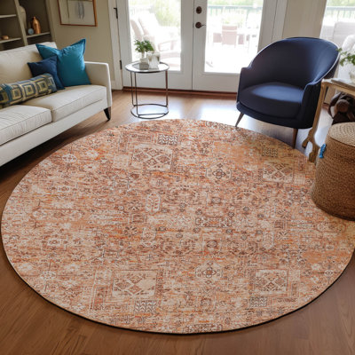 Tapis intérieur / extérieur Everlee avec envers antidérapant