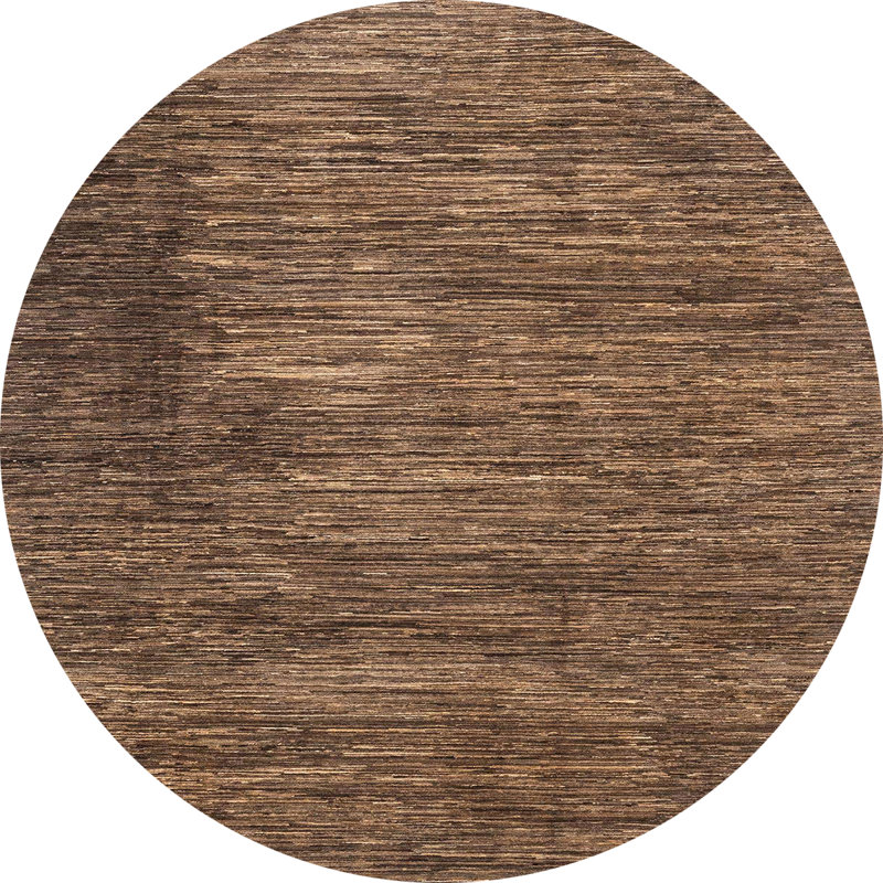 Abstract Indoor Rug, Round 5'