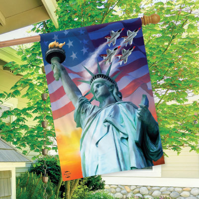 Drapeau de la maison patriotique Liberty For All