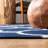 Rodgers Hand Woven Flat Weave Wool/Cotton Geometric Rug in Blue-656715247