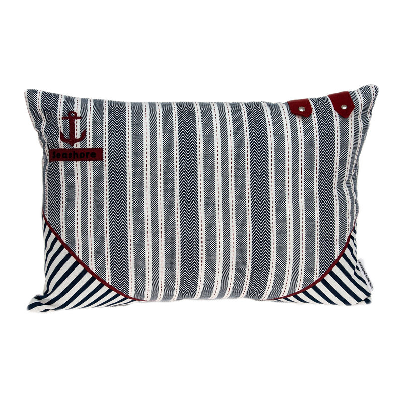 Housse de coussin lombaire en coton Lavery