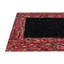 Tapis noir Juliana
