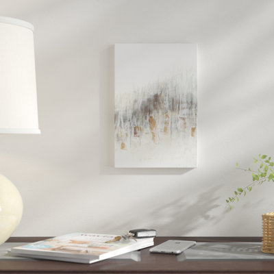 «Neutral Wave II» par Jennifer Goldberger, reproduction sur toile tendue sur châssis