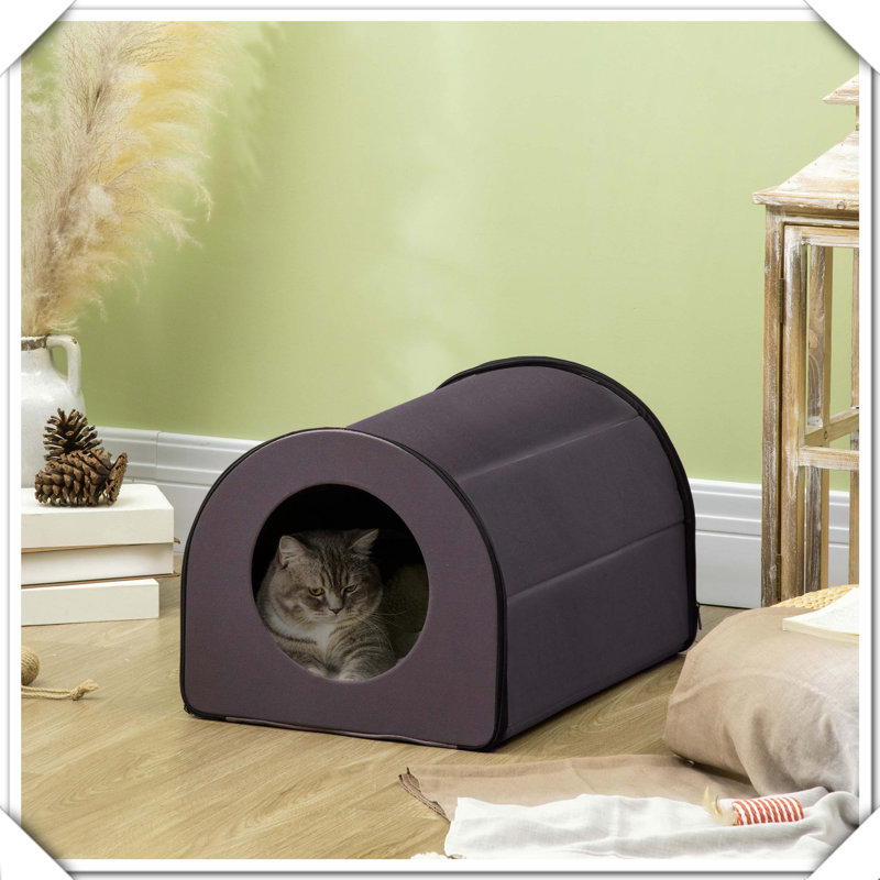 Abri pour chat portatif et imperméable
