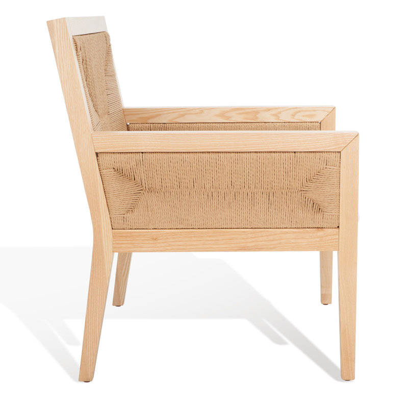 Hudgins Woven Accent Chair, Natural