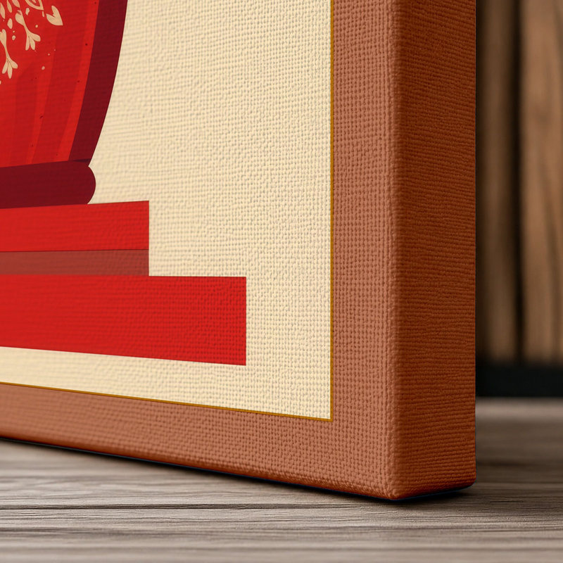 Print, 18x12 - 45.7 x 30.5 cm, Terracotta Border