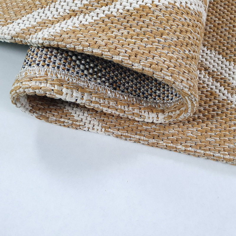 Cueto Geometric Cotton Hand Woven Area Rug, Rectangle 60 x 90cm