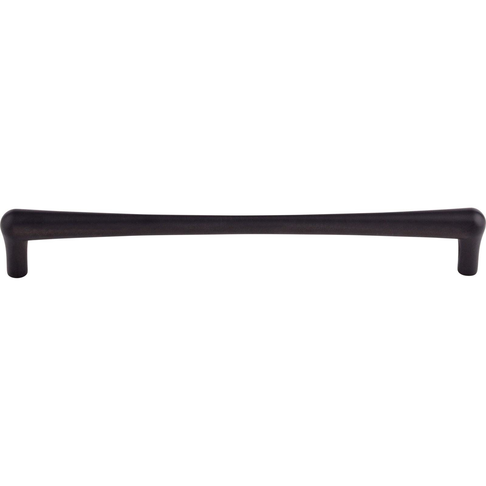 Brookline Bar Cabinet Pull, Flat Black, 9" Center to Center