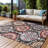 Chartier Brown/Red/Gray Indoor/Outdoor Rug-1288291131