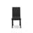 9-piece Dining Room Table Set a Rectangular Dining Table and a wooden Bench and 7 Black Linen Fabric Dining Chair, Wire Brushed Black-411996748-411996745-433722640