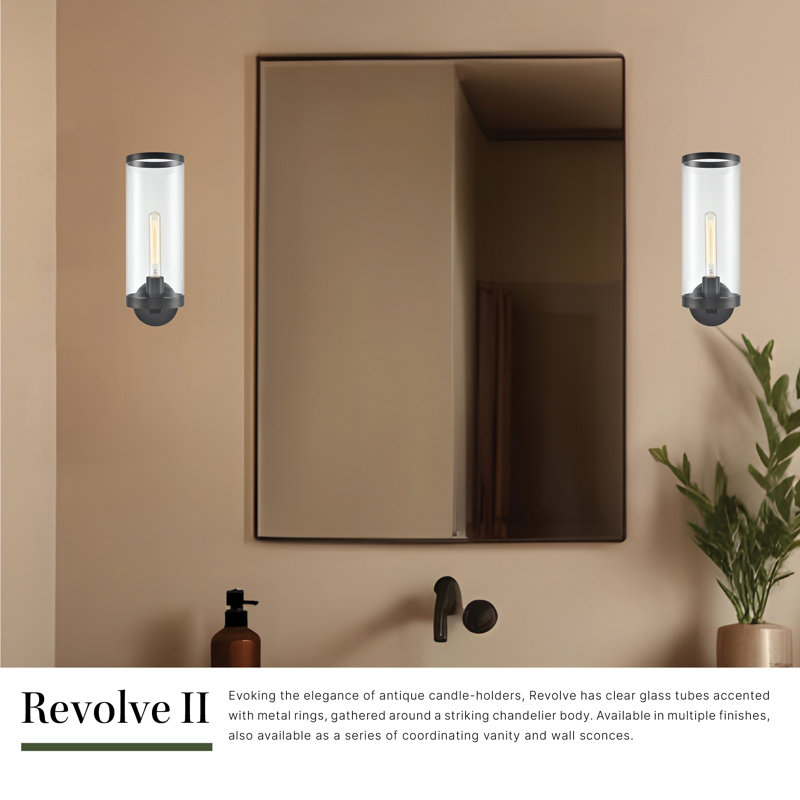 Revolve II Wallchiere, Polished Nickel