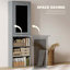Bureau d'ordinateur pliable, bureau d'ordinateur mural-1288634557