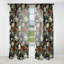 Harmonieux équilibre - Rideau floral - Velours obscurcissant - 1 panneau-107595615