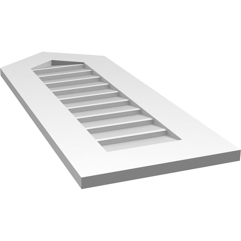 Ventilateur à pignon en uréthane non-fonctionnel Signature, H 36 po x l 14 po x P 1 po