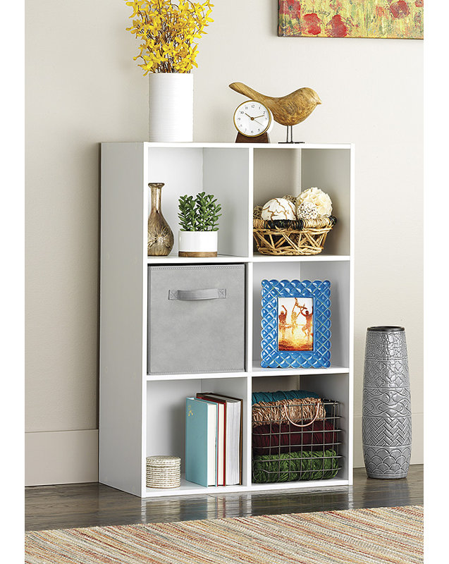 6-SECTION CUBE ORGANIZER-WHITE