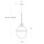 Otis Pendant Large (Natural Brass)-895716303