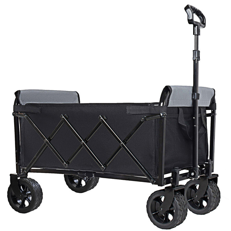 Convertible Folding Trolley With Dog Leash
