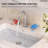 Widespread Bathroom Faucet 3 Hole, 2-Handle Bathroom Sink Faucet-130372819