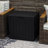 SunnyDaze Decor Lockable Outdoor Small Deck Box with Storage and Side Handles - 32-Gal. - Phantom Gray-71083068