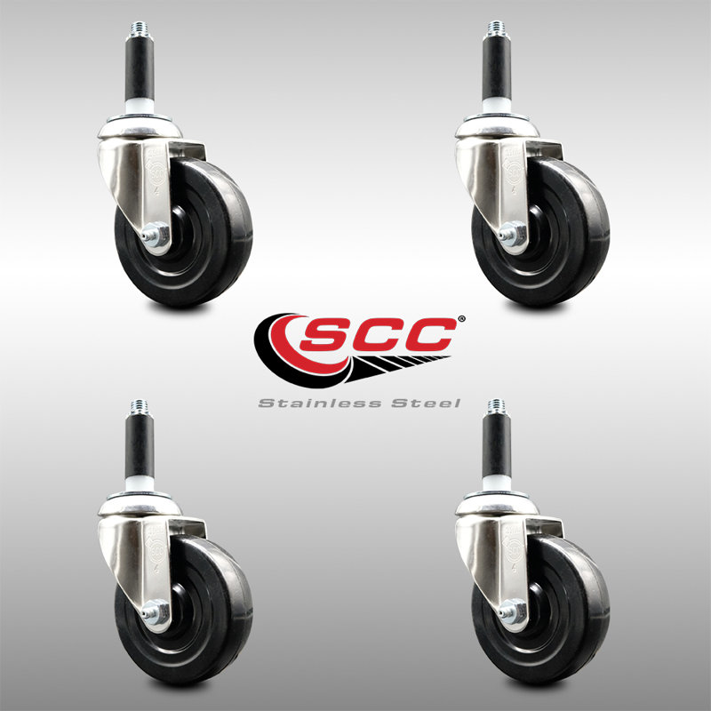 Soft Rubber Casters
