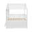 Full Size House Loft Bed With Roof, Windows,4 Storage Drawers,Ladder,Safety Guardrails-652423717