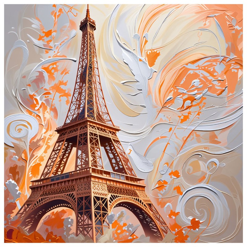 Tapis de bain Tour Eiffel, 24in W x 17in L