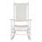 Canaan Hardwood Rocking Chair with Weather-Resistant Woven Wicker Back-435519878
