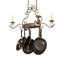 32" Long Eloise 4 Light Pot Rack