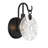 Kaelana Dimmable Bath Sconce in Matte Black-1403159160