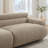 89.37'' Boucle Upholstered Sofa-1762227170