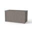 Boîtes de rangement d'extérieur 150 gallons avec couvercle verrouillable et résistant aux rayons UV pour meubles de patio