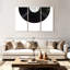 Ensemble de 3 disques vinyles sur toile-92763839