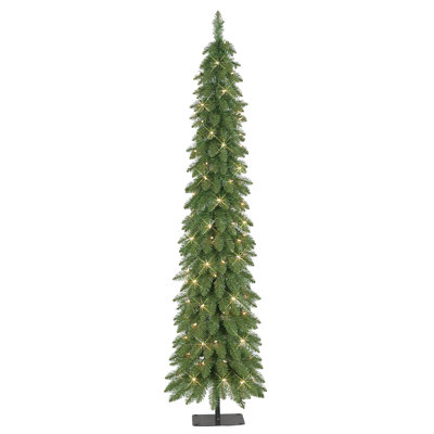 Glendower Lighted Pine Christmas Tree