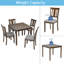 Ensemble de table de salle à manger 5 pièces Elegant