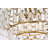 Stiner 3-Light Crystal Tiered Flush Mount-57281649-57281647