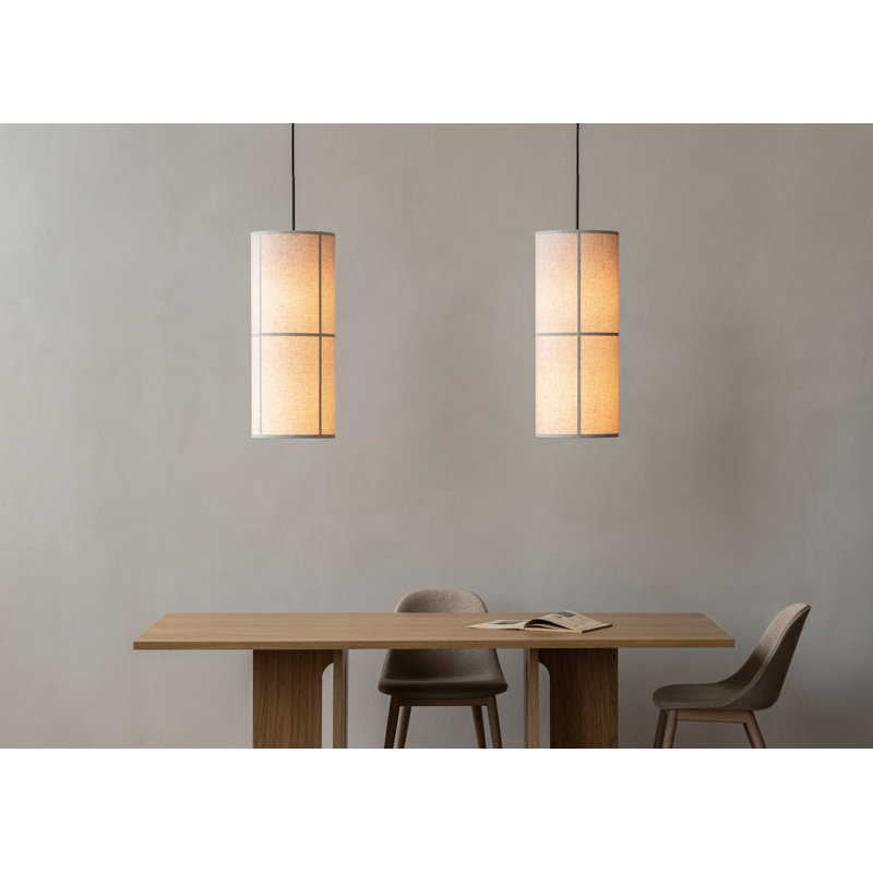 Hashira 1 - Light Pendant, 23.6" H x 7.1" W x 7.1" D, Raw