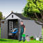 Remise en plastique 8 pi 10 pi Backyard - Offrez une solution de rangement sécurisée pour vos biens extérieurs