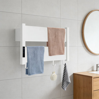 Séchoir à linge mural pour salle de bain