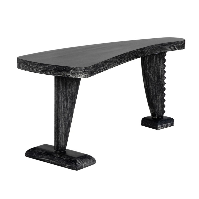 Zigmund Solid Wood Writing Desk