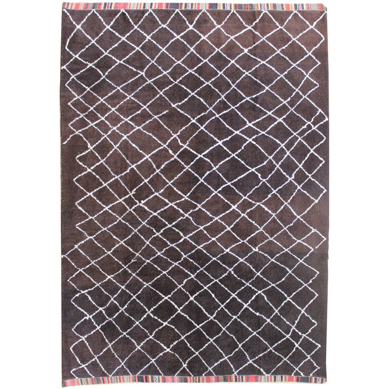 Moroccan One-of-a-Kind 8'3" X 11'7" Hand Knotted Area Rug