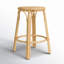 Tabouret de bar et de comptoir en rotin tissé à la main Alastair-799526606-799526617