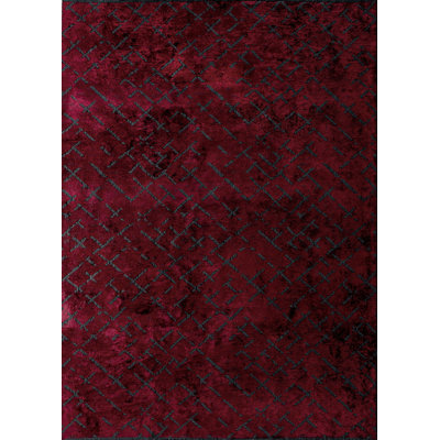 Tapis gris argenté / bleu marine Rapture